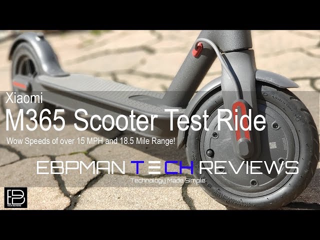 Xiaomi Mi M365 Scooter Review