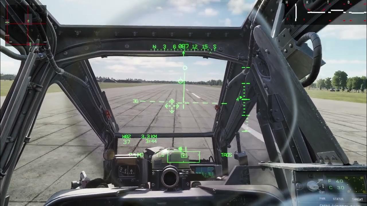 AH64D Rolling Takeoff YouTube
