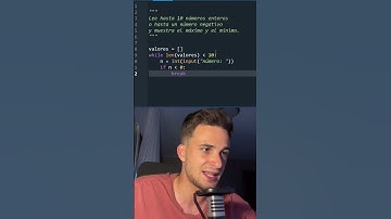 Lee Números y Muestra el Máximo y Mínimo en Python 🔢⬆️⬇️🐍