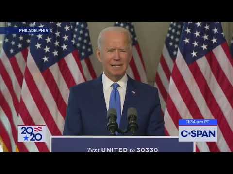 Joe Biden says 200 million people will die by end of his speech