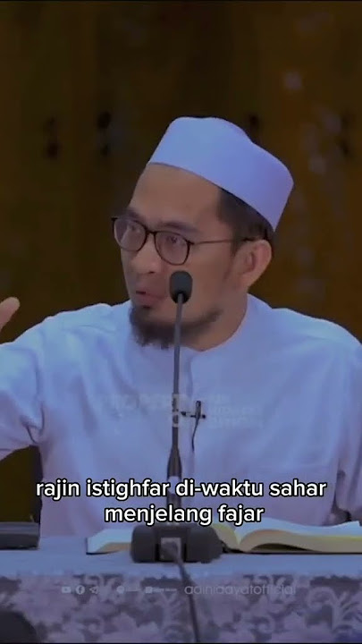 Istighfar Di Waktu sahar #dakwah #islam #ustadzadihidayat
