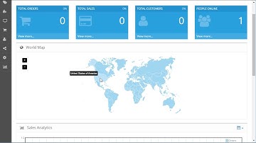Opencart dashboard 2.3.*.*