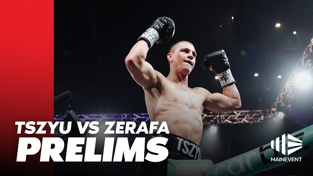 LIVE: Nikita Tszyu v Michael Zerafa Prelims 🥊 | Main Event | Fox Sports
