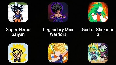 Super Heros Saiyan,Legendary Mini Warriors,God of Stickman 3,Saiyan Warrior Journey