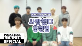 BAE173(비에이이173) - '사랑했다' 응원법