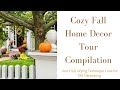 Past Fall house tour videos, New England fall, fruit drying DIY,  I like Martha Stewart Fall ideas