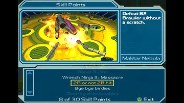 Ratchet and Clank 2 Going Commando Skill Point Maktar Nebula 2B or not 2B hit