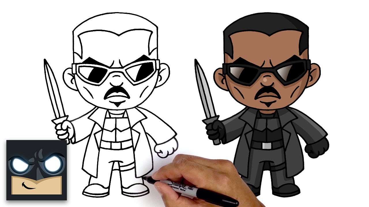 How To Draw Blade | Cartooning Club - YouTube