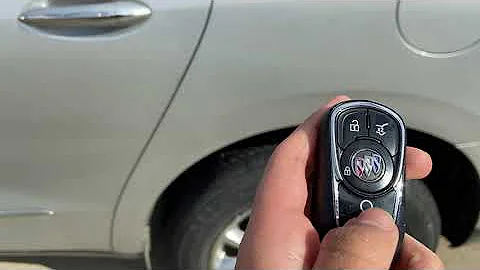 How to remote start a Buick enclave,