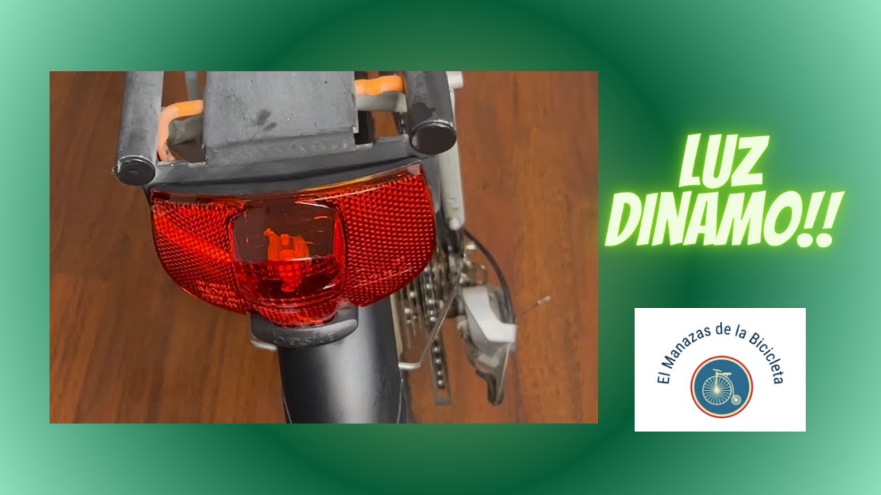 Faro Anteriore Per Bici 6V 3W Slippery Super Con Dinamo, Impianto Luce Completo