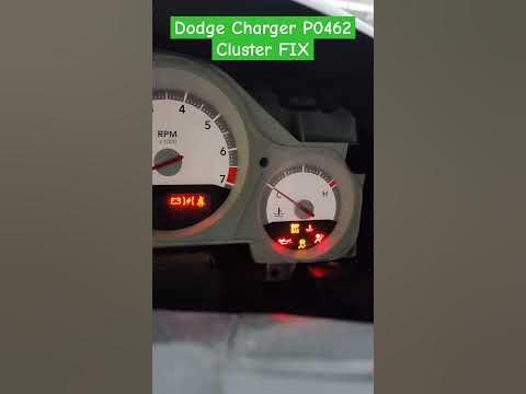 P0462 Dodge Charger Cluster Fuel Circuit Issue #automobile #speedometer