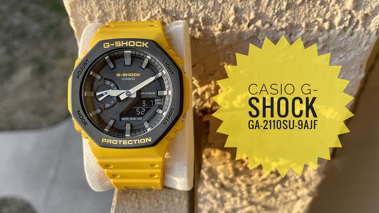 CASIO G SHOCK GASUAJF イエロー