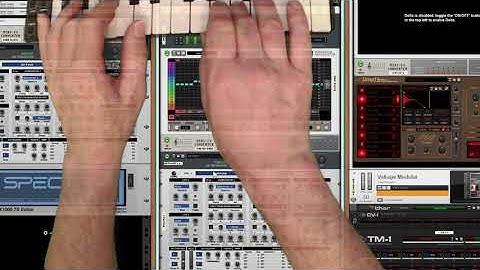 My Layering Combinator and Spectra synth.