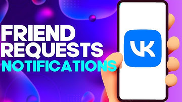 How to Turn Off or On Friend Requests Notifications on Vk App on Android or iphone IOS