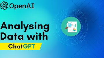 Analysing Data in ChatGPT | Data Analysis and Machine learning with OpenAi