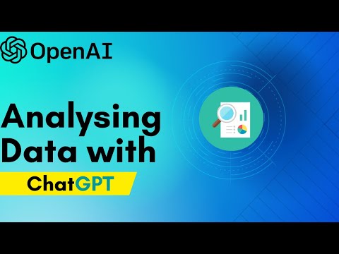 Analysing Data in ChatGPT | Data Analysis and Machine learning with OpenAi