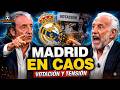 ¡REAL MADRID ESTÁ EN CAOS! GRAN TENSIÓN PONE EN ALERTA A LOS JUGADORES