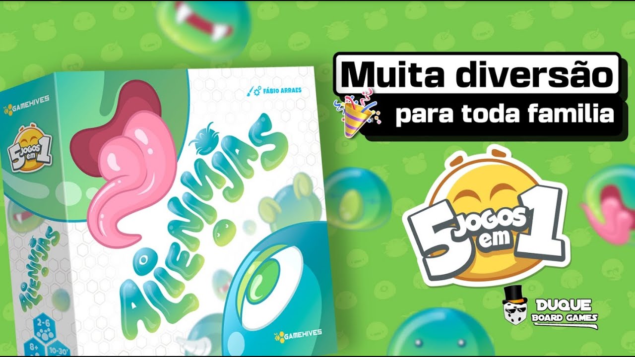 Alieninjas Jogo de Cartas