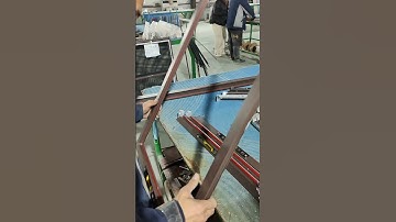 How to assemble the double frame diamond mesh window frame? #qiangning