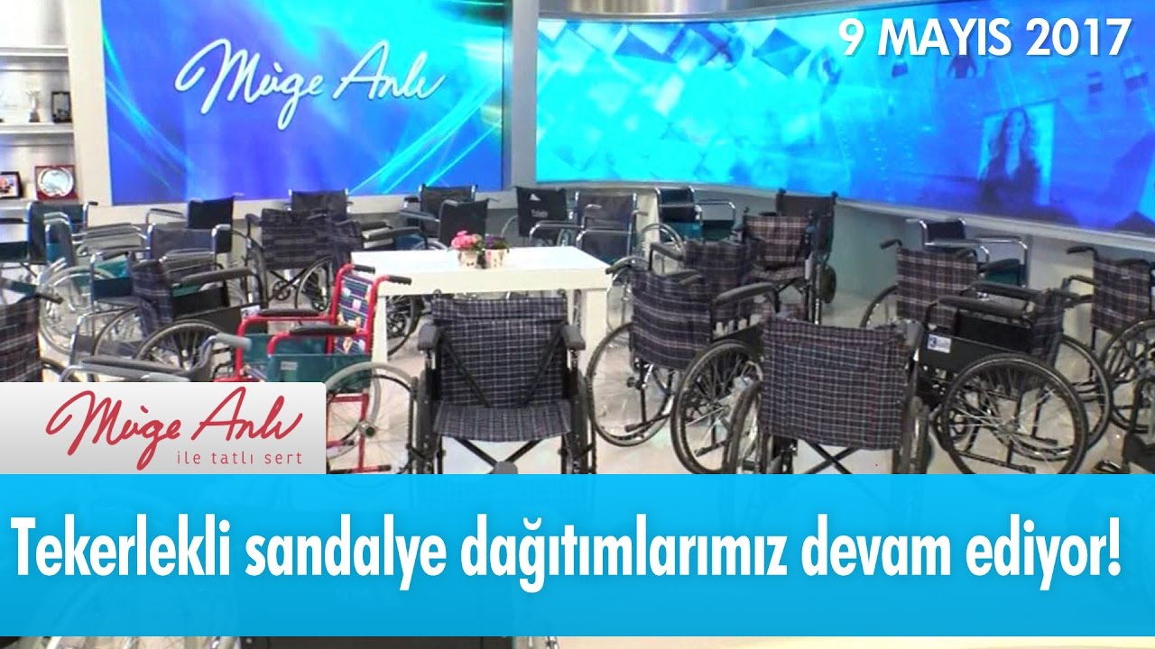 müge anlı tekerlekli sandalye