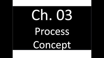 03 Process Concept  | Operating Systems 作業系統 | Tei-Wei Kuo 郭大維
