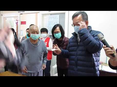 社區關懷據點拒萊豬 賴峰偉視察堅守零檢出