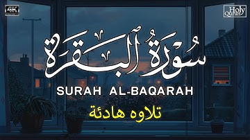 سورة البقرة لحفظ وتحصين المنزل بصوت هادئ للقارئ محمد هشام surah Al Baqra