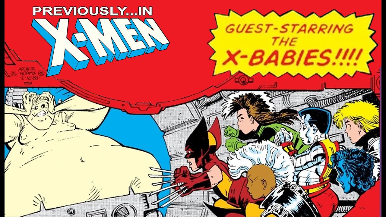 I WANT MY X-BABIES! The return of those mischievous mutants in Annual 12 on PREVIOUSLY In X-MEN!