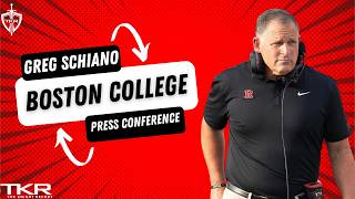 Everything Rutgers Football HC Greg Schiano ahead of Boston College game week