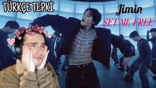 Kpop tepki - BTS - 'Jimin - SET ME FREE PT.2 M/V türkçe (reaction)