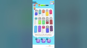 Coin Sort - color sorting merge number arcade puzzle brain game - Daily Challenge 16/06/2024 #games