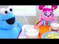 Best Sesame Street Learning Video For Kids | Cookie Monster and Abby  Learn Healthy Snacks at Market
