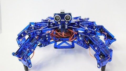 Hexy the Hexapod   Low Cost Six Legged Open Robot