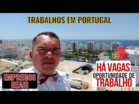 NOVAS VAGAS DE EMPREGO EM PORTUGAL - Aproveite as oportunidades de trabalho #algarveportugal