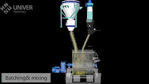 Single shaft paddle mixer