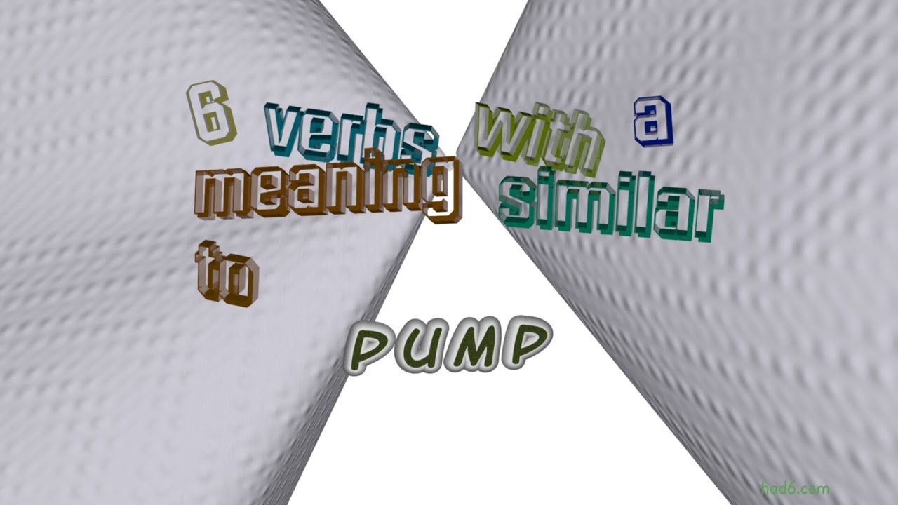 pump up speech meaning