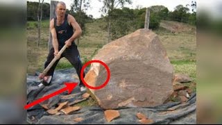 LIHAT !! Pria ini menghadiahkan sebuah batu untuk Ibunya, begitu dipecah hal menakjubkan terjadi
