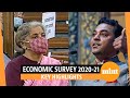 ‘India witnessing V-shaped recovery’: Highlights of Economic Survey 2021