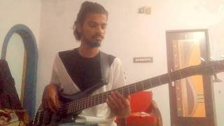 Video thumbnail of "Dil Diyan Gallan/ Bass Guitar Cover"