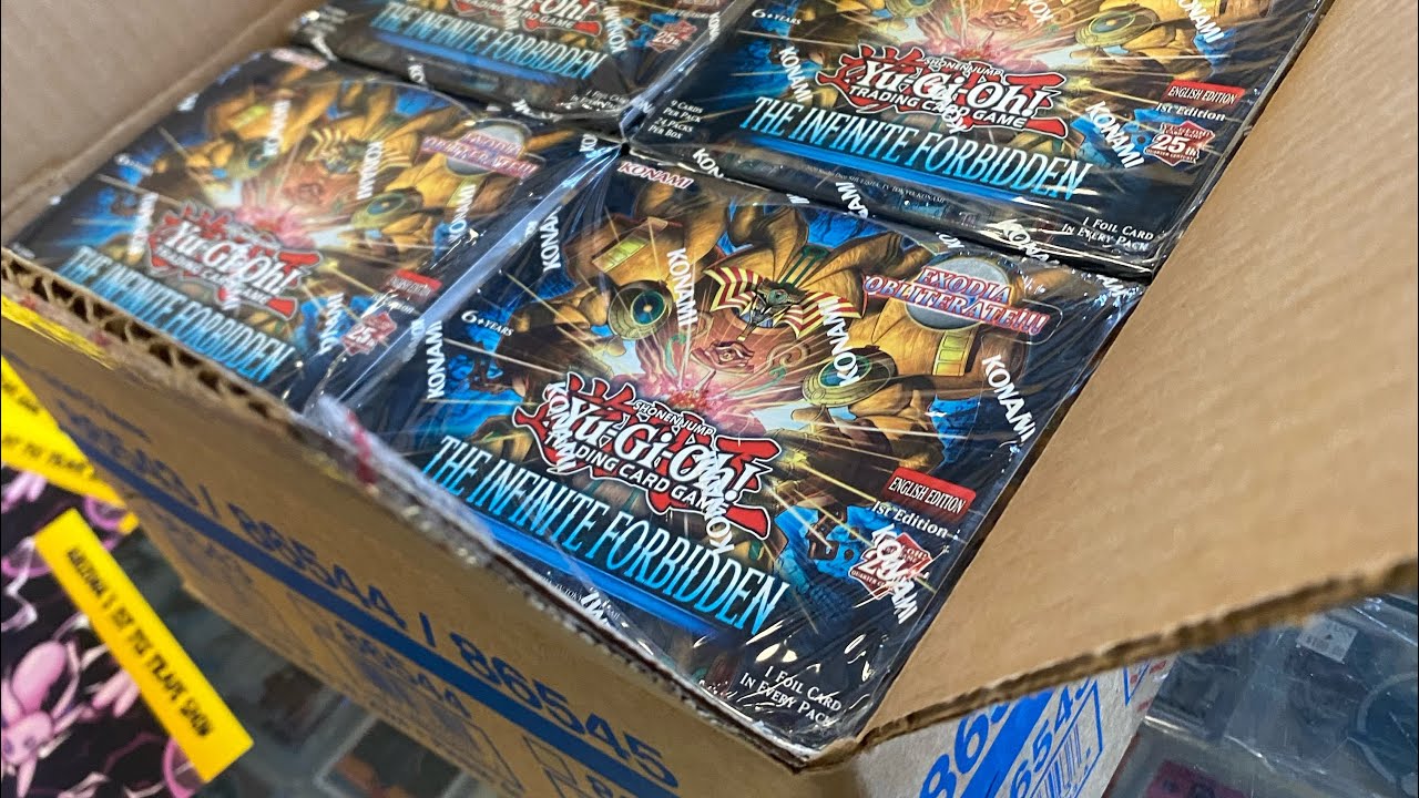 THE INFINITE FORBIDDEN! NEWEST YUGIOH BOX. RELEASE DATE 07/19/2024