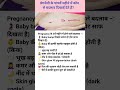 गर्भावस्था के पांचवें महीने में शरीर में होने वाले बदलाव #ytshort#pregnancy #symtoms #viral