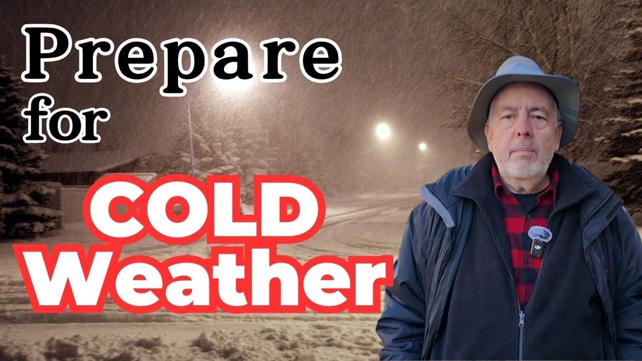 Prepare you and your camper for winter, STAY SAFE IN THE COLD!! - YouTube
