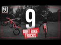 9 Dirt Bike Tricks YOU CAN LEARN in your backyard!