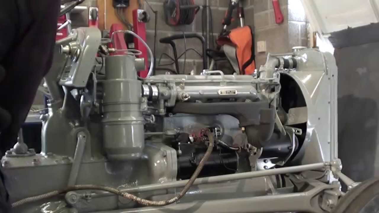 Ferguson TEF20 First Startup - YouTube diesel tractor wiring diagram 