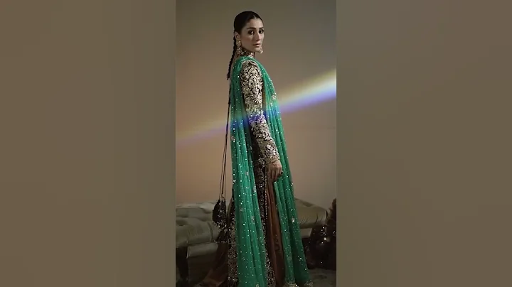 Ayeza Khan's Mesmerizing Look in Sara Rohale Asghar's Masterpiece 💯#hungamaexpress