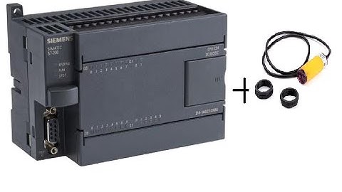 Lập trình PLC s7-200: Đếm sản phẩm cơ bản