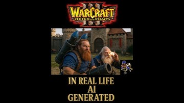 WarCraft 3 Original VS ReForged - ReImagined in AI - part 2