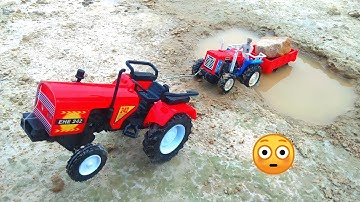 Diy tractor stuck in mud mini science project #3 |@MiniCreative1|@KeepVilla|@shubbucreator