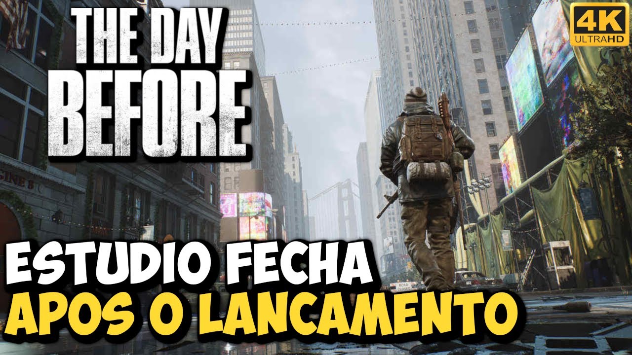 THE DAY BEFORE - GAMEPLAY do MAIS AGUARDADO JOGO DE SOBREVIVÊNCIA