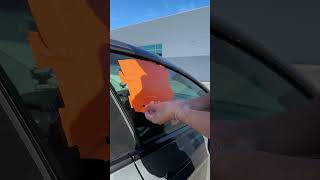 tape trick to open car windows!